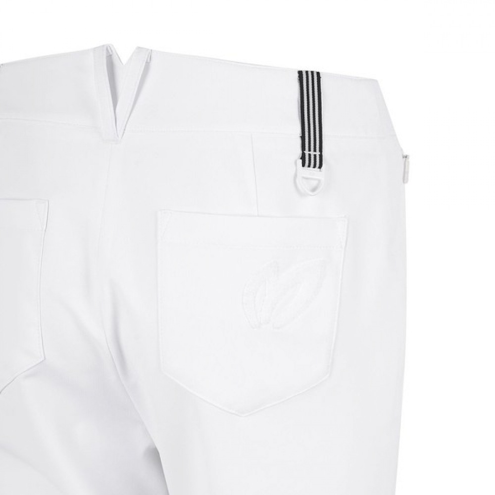 [マスターバニー] レディースブーツカットスリットヘムパンツ