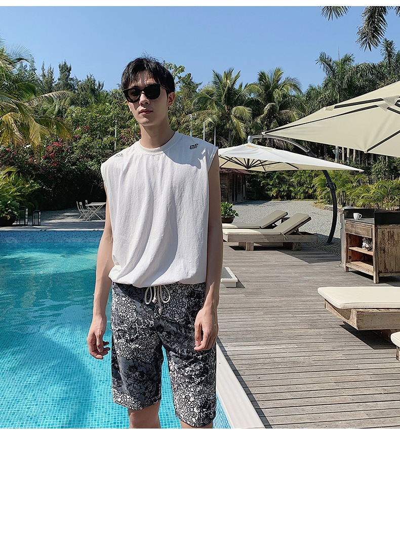 水着カップル ペア 水着 ペアルック カップル 水着 おそろい お揃い 水着 レディース 水着 セパレート スカート 体型カバー 3点セット ホワイト 水色 水着 メンズ 水着 サーフパンツ ビーチ