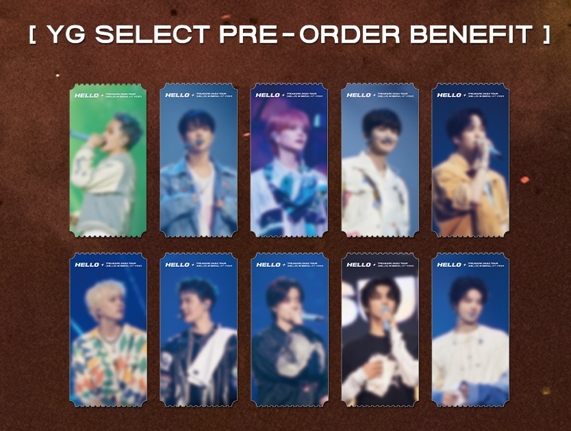 (YG特典) TREASURE - 2022 TOUR [HELLO] IN SEOUL KiT VIDEO