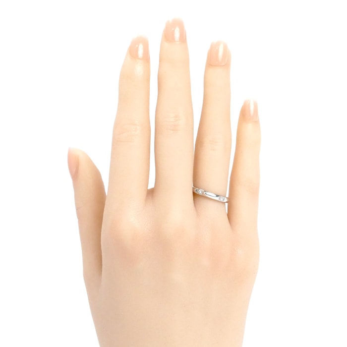 TIFFANY&Co. ティファニー Pt950プラチナ トゥルーバンド ダイヤ リング・指輪 67133684 ダイヤモンド 8号 4.1g レディース 中古 美品 TIFFANY&Co. ティファニー Pt950プラチナ トゥルーバンド ダイヤ リング・指輪 67133684 ダイヤモンド 8号 4.1g レディース 中古 美品