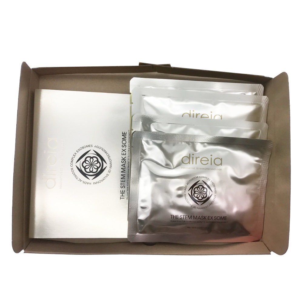 【3箱セット ポスト投函】Direia ディレイア ザ ステム マスク EXソーム 4枚入 保湿 ヒト幹細胞培養液高浸透 国内正規品 【3箱セット ポスト投函】Direia ディレイア ザ ステム マスク EXソーム 4枚入 保湿 ヒト幹細胞培養液高浸透 国内正規品