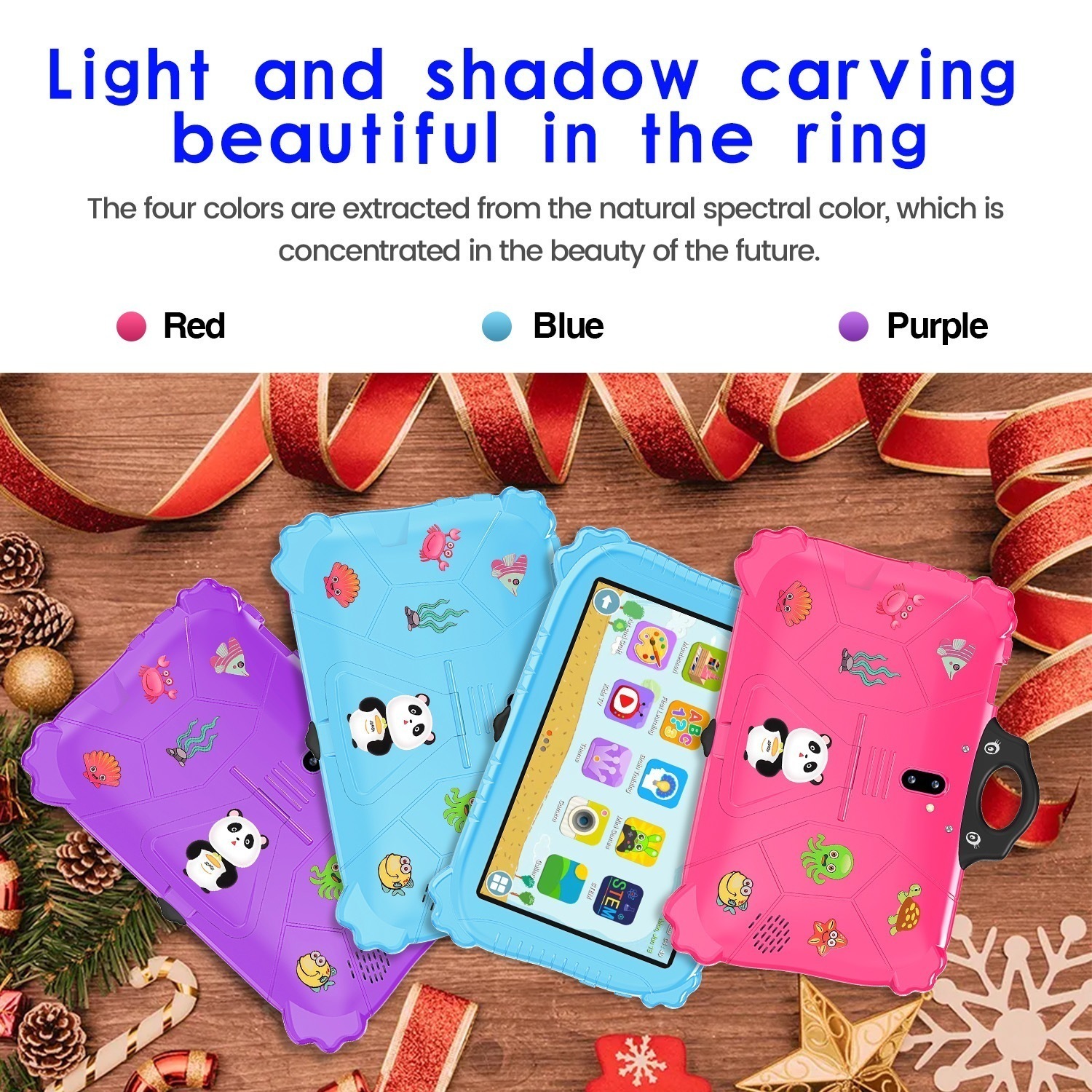 タブレットPC 子供用タブレット パンダ 7インチ android14 子供向け 知育ゲーム キッズ お子様 児童用 知育 プレゼント 学習 知識 誕生日 高性能 品質保証