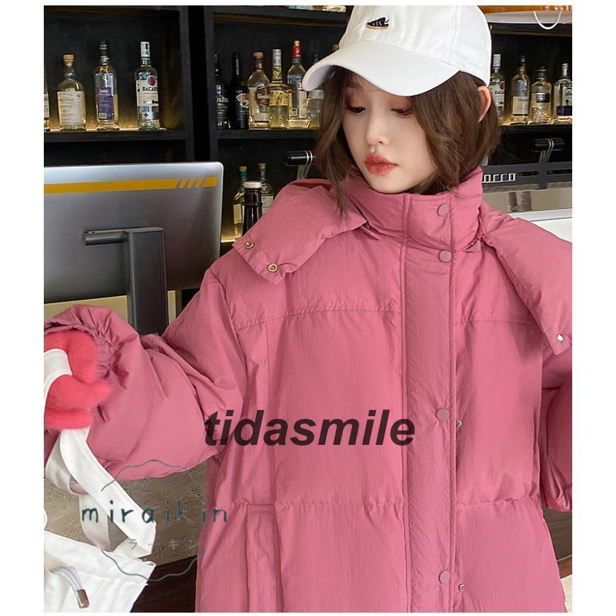 の入荷 中綿ジャケット レディース 中綿コート ダウンコート ジャケット ミディアム丈 アウター カジュアル ゆったり 通勤通学 韓国風 高級感 20代 30代 40代 50代