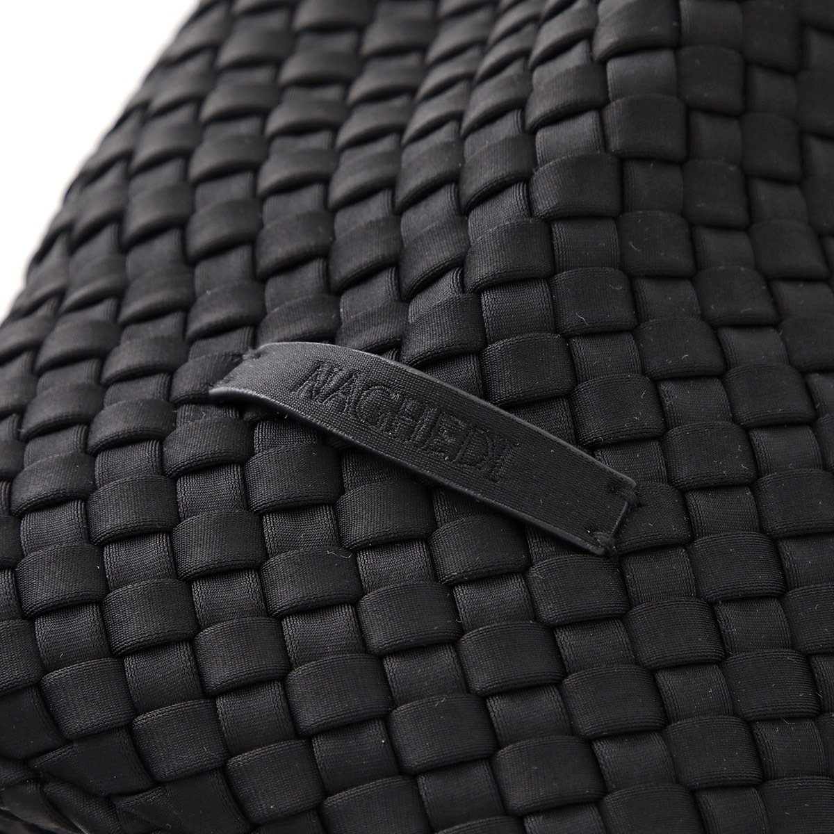 NAGHEDI ナゲディ ハンドバッグ Kyoto Clutch SN08040EF レディース ネオプレン メッシュ ワンハンドル 編み込み 鞄 カラー2色