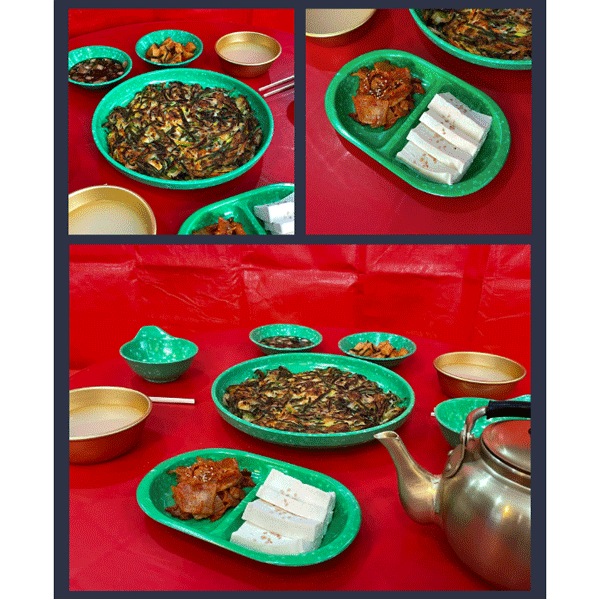 韓国直輸入！ メラミン食器 ９点 マッコリセット グリーン 韓国 韓国式 韓国食器 韓国料理 韓国 器 お皿 お椀 軽量 トッポギ チヂミ スンデ グリーン キャンプ ピクニック