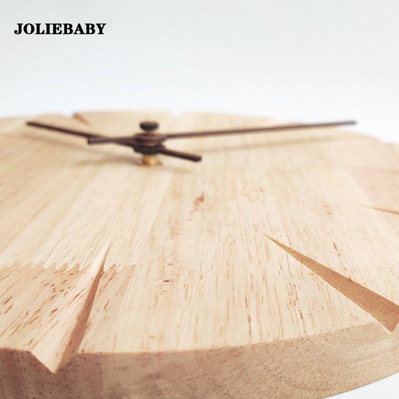 掛け時計 壁掛け時計 木製時計 時計 シンプル 北欧 木目 モダン 静音 おしゃれ 数字 ナチュラル 子供部屋 リビング インテリア 引越し 新築 非電波