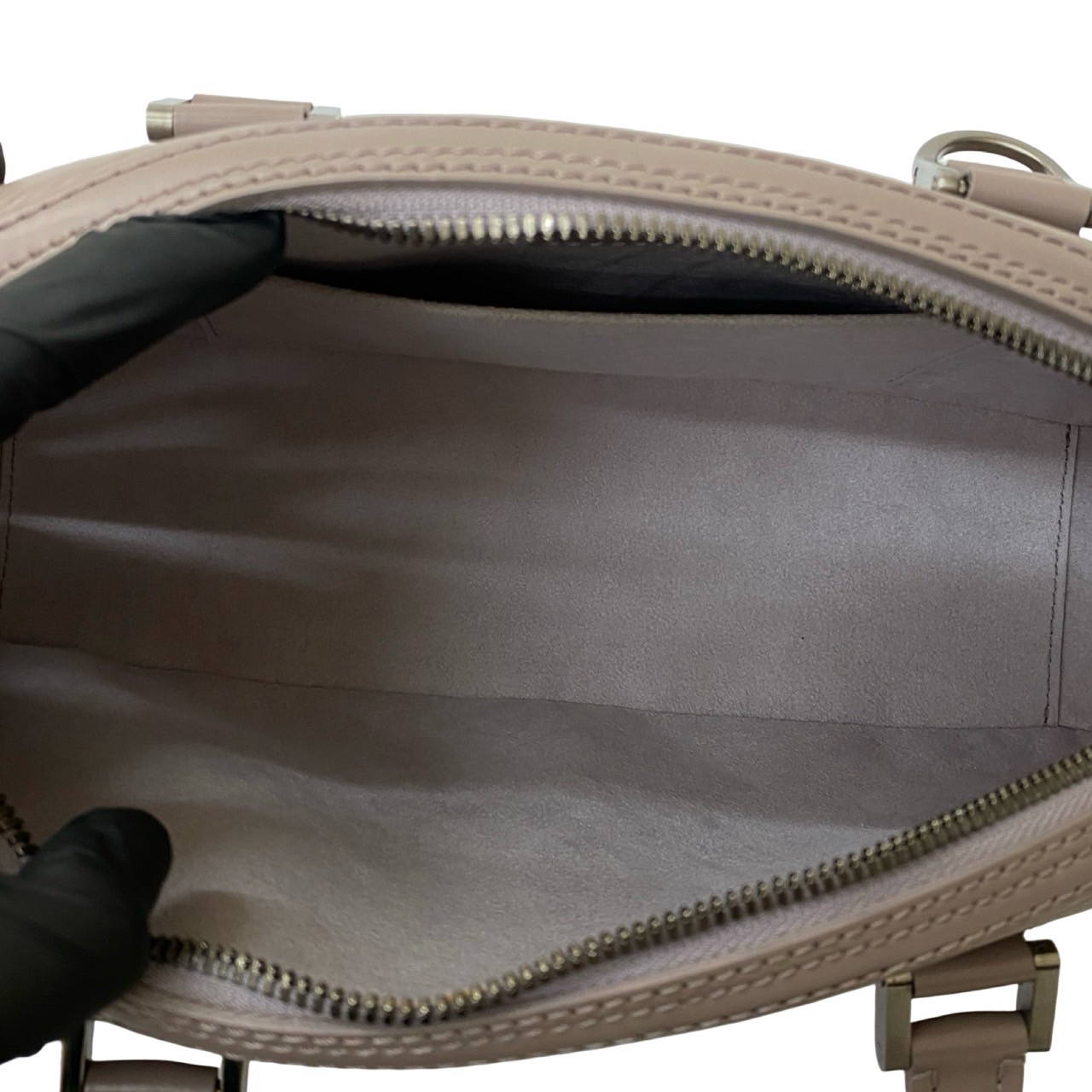 ヴィンテージ ジャスミン エピハンドバッグ エピレザー パープル 476-9 ヴィンテージ ジャスミン エピハンドバッグ エピレザー パープル 476-9