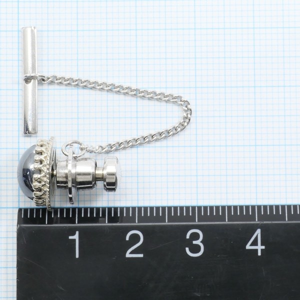 K14WG ダイヤ ピンブローチ タイタック 14金 ホワイトゴールド K14WG ダイヤ ピンブローチ タイタック 14金 ホワイトゴールド