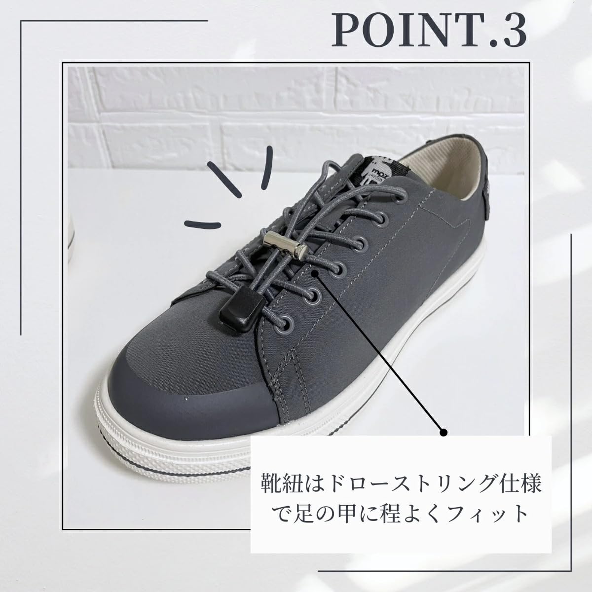 【moz-モズ】MOZ-502 防水ローカットスニーカー 雨天兼用 レディース (ブラック, 23.0 cm) 【moz-モズ】MOZ-502 防水ローカットスニーカー 雨天兼用 レディース (ブラック, 23.0 cm)