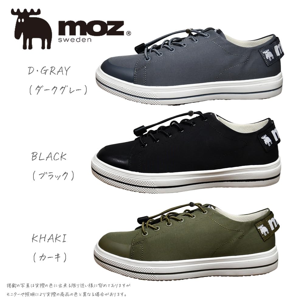 【moz-モズ】MOZ-502 防水ローカットスニーカー 雨天兼用 レディース (ブラック, 23.0 cm) 【moz-モズ】MOZ-502 防水ローカットスニーカー 雨天兼用 レディース (ブラック, 23.0 cm)