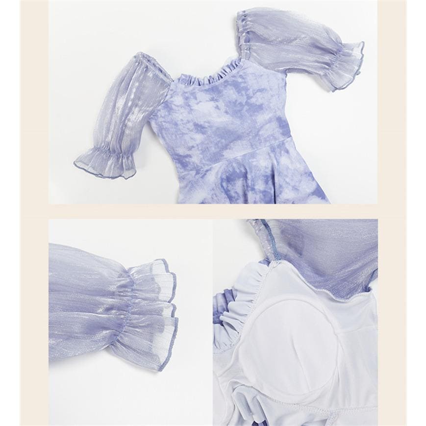 【急速出荷!】レディース 水着 ワンピース水着 女性 ビーチウェア 半袖 オールインワン イベント 旅行 インナーパンツ付き 水泳 海辺 夏 可愛い 女子水着 ポイントの使用