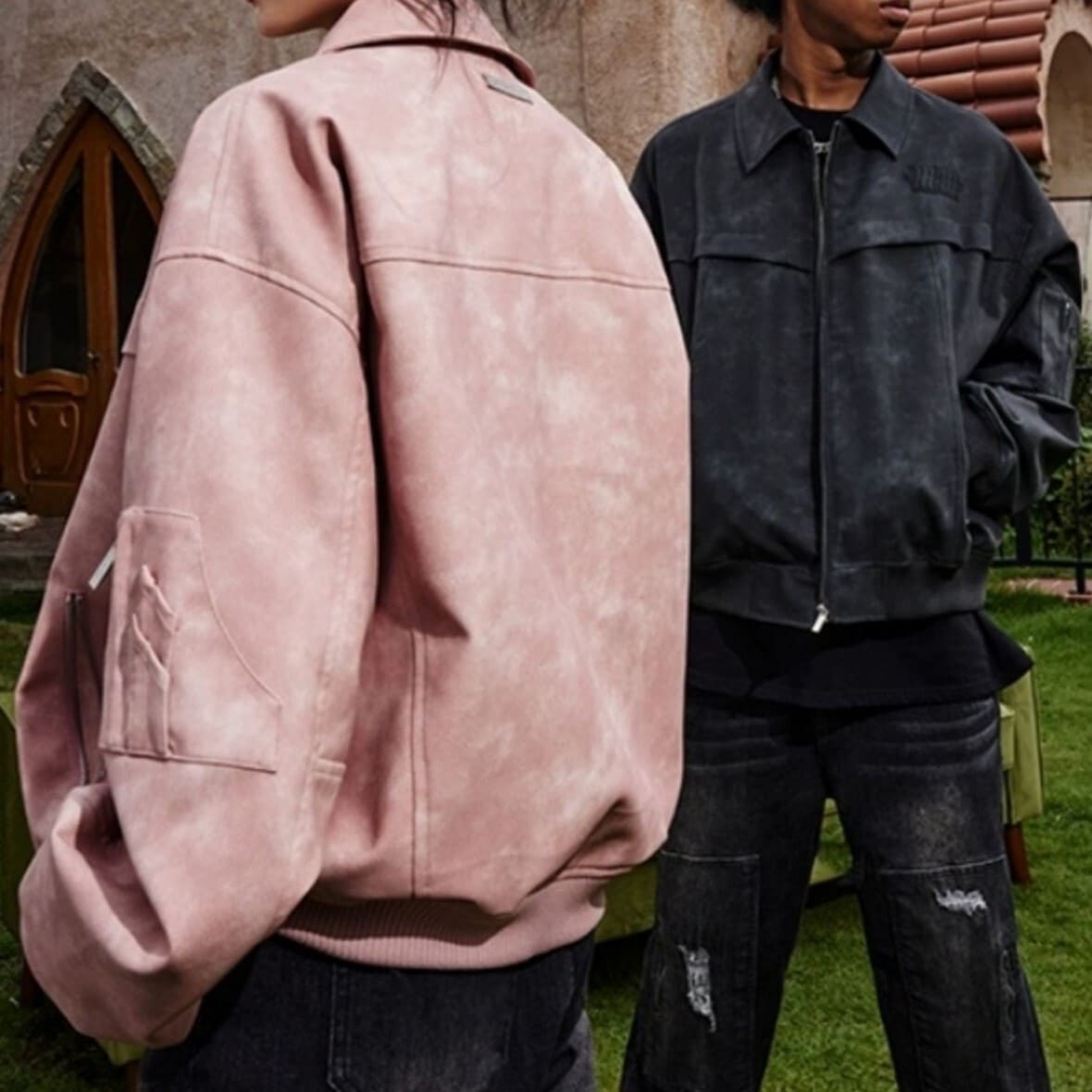 ジャケット アウター 上着 レディース ライダースジャケット レザージャケット 長袖 ドロップショルダー 襟付き 角襟 ワイド ストレート ストリート ファスナー ポケット 前開き ヴィンテージ ジャケット アウター 上着 レディース ライダースジャケット レザージャケット 長袖 ドロップショルダー 襟付き 角襟 ワイド ストレート ストリート ファスナー ポケット 前開き ヴィンテージ