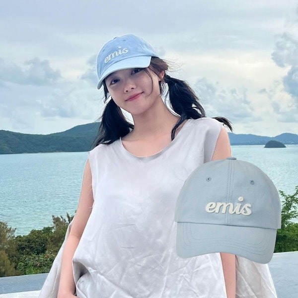 【EMIS】アップリケボールキャップ Qoo10] EMIS 【GIFT付】APPLIQUE BALL