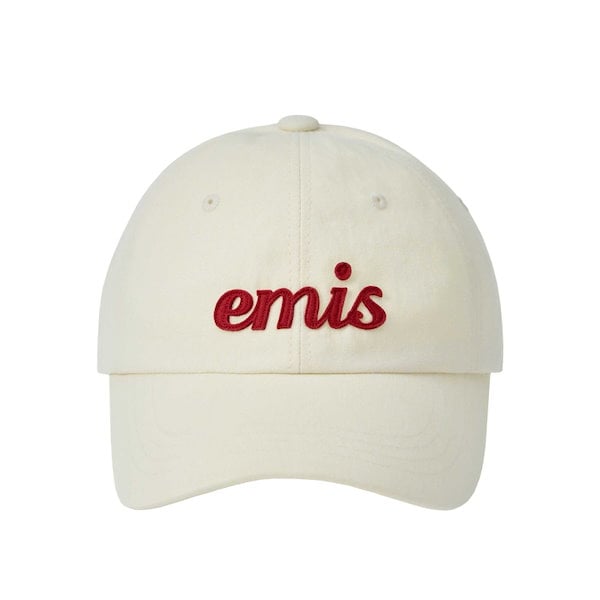 【EMIS】アップリケボールキャップ Qoo10] EMIS 【GIFT付】APPLIQUE BALL
