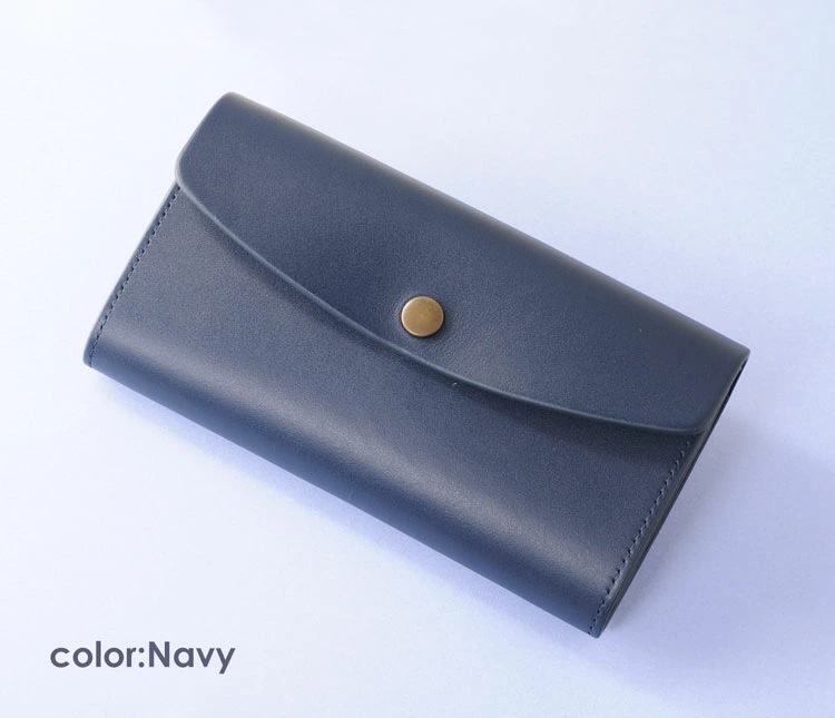 【名入れ可能】Apenasヌメ革長財布レディースフラップデザイン内装本革カード1 【名入れ可能】Apenasヌメ革長財布レディースフラップデザイン内装本革カード1