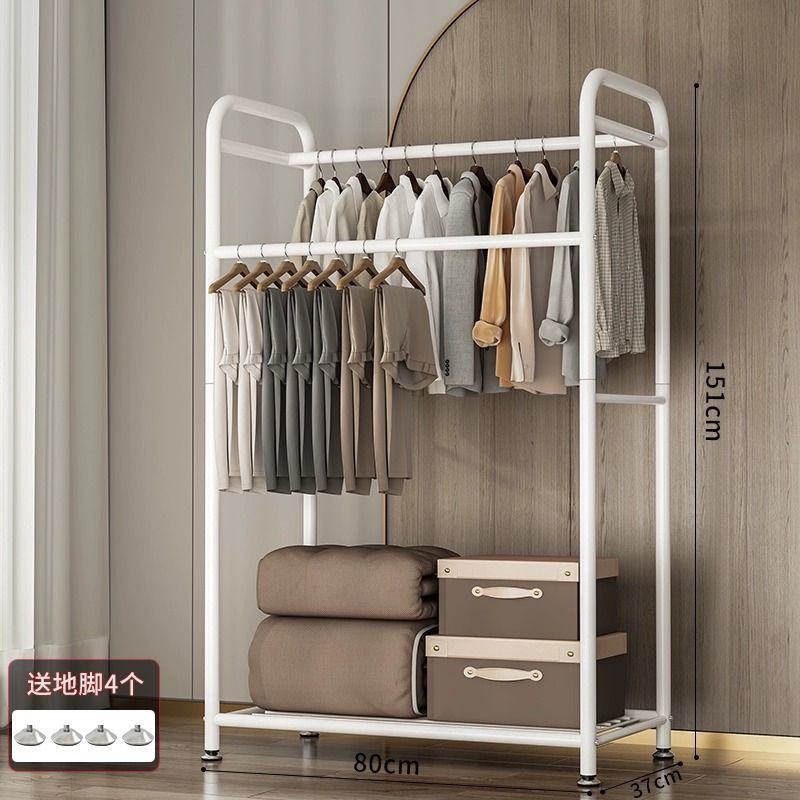 ベッドルーム床スタンド服ハンガーストレージ家庭用シンプルな屋内バルコニー衣服乾燥ラック衣服乾燥ポール衣服ラック ベッドルーム床スタンド服ハンガーストレージ家庭用シンプルな屋内バルコニー衣服乾燥ラック衣服乾燥ポール衣服ラック