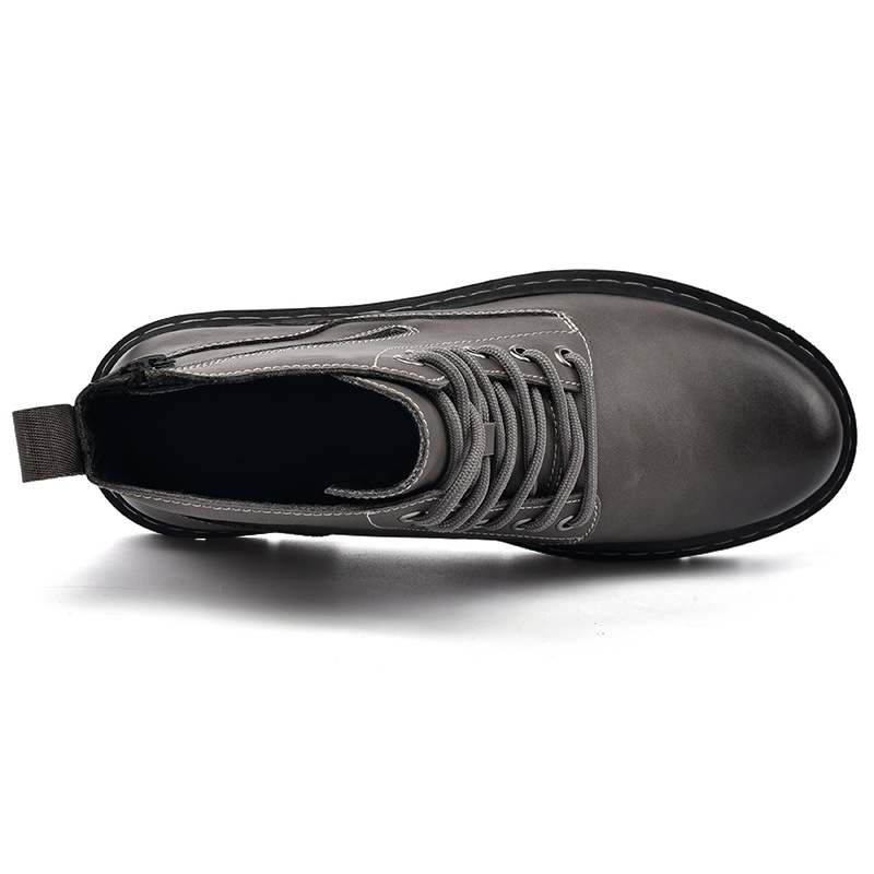 マーティンブーツ 本革の靴の表面 側面ファスナー 24-27cm イギリス風 チェルシーシューズ マーティンブーツ 本革の靴の表面 側面ファスナー 24-27cm イギリス風 チェルシーシューズ