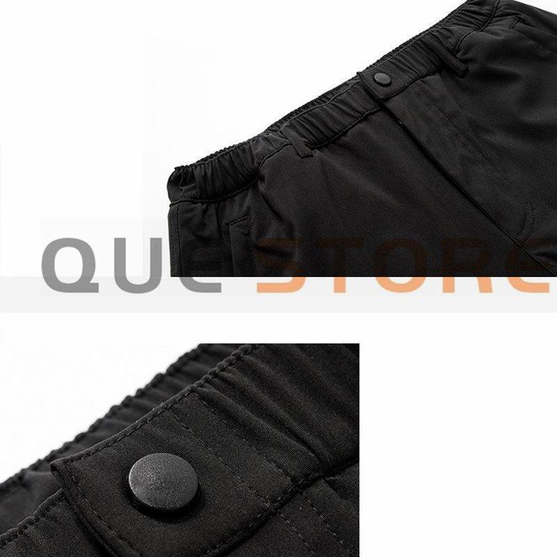 登山ズボン 春と冬の両用 裏起毛 ラムウー 防寒ズボン ソフトシェルパンツ [10月推奨/20%OFF]バイクパンツ 男女兼用 メンズ クライミングパンツ 防水 アウトドアパンツ_8