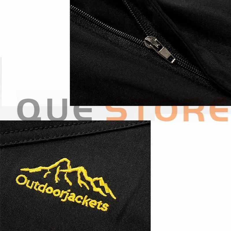 登山ズボン 春と冬の両用 裏起毛 ラムウー 防寒ズボン ソフトシェルパンツ [10月推奨/20%OFF]バイクパンツ 男女兼用 メンズ クライミングパンツ 防水 アウトドアパンツ_9