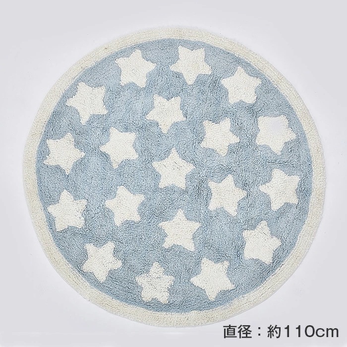 期間限定オファー ベビー マットレス プレイマット 星柄 ベビーベッド クッション 遊びマット マットレス ベビー 寝具 選べるカラー 円形 ラウンドクッション シンプル インテリア 北欧 赤ちゃん