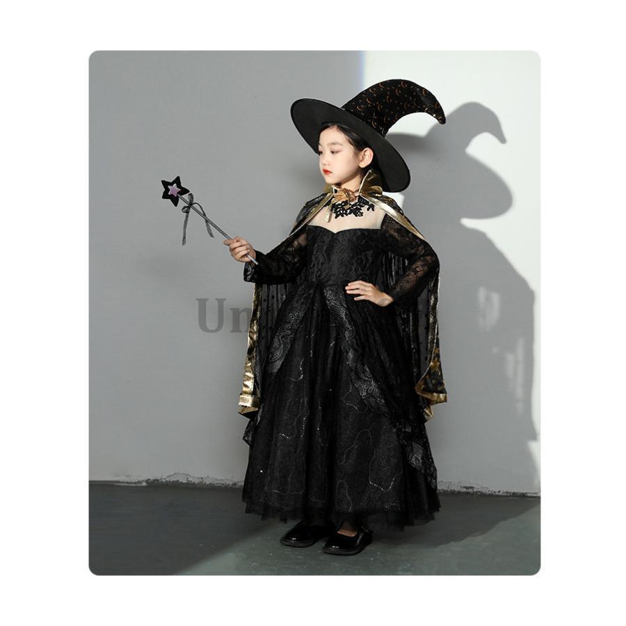 ハロウィン 女の子 衣装 魔女 子供 コスプレ 仮装 キッズ ワンピース 妖精 姫系 仮装 キッズ 変装 魔法使い 子どもドレス 悪魔 コスチューム 精霊 4点セット ハロウィン 女の子 衣装 魔女 子供 コスプレ 仮装 キッズ ワンピース 妖精 姫系 仮装 キッズ 変装 魔法使い 子どもドレス 悪魔 コスチューム 精霊 4点セット