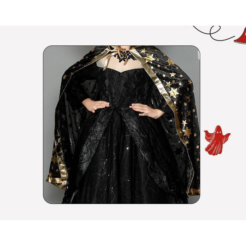 ハロウィン 女の子 衣装 魔女 子供 コスプレ 仮装 キッズ ワンピース 妖精 姫系 仮装 キッズ 変装 魔法使い 子どもドレス 悪魔 コスチューム 精霊 4点セット ハロウィン 女の子 衣装 魔女 子供 コスプレ 仮装 キッズ ワンピース 妖精 姫系 仮装 キッズ 変装 魔法使い 子どもドレス 悪魔 コスチューム 精霊 4点セット