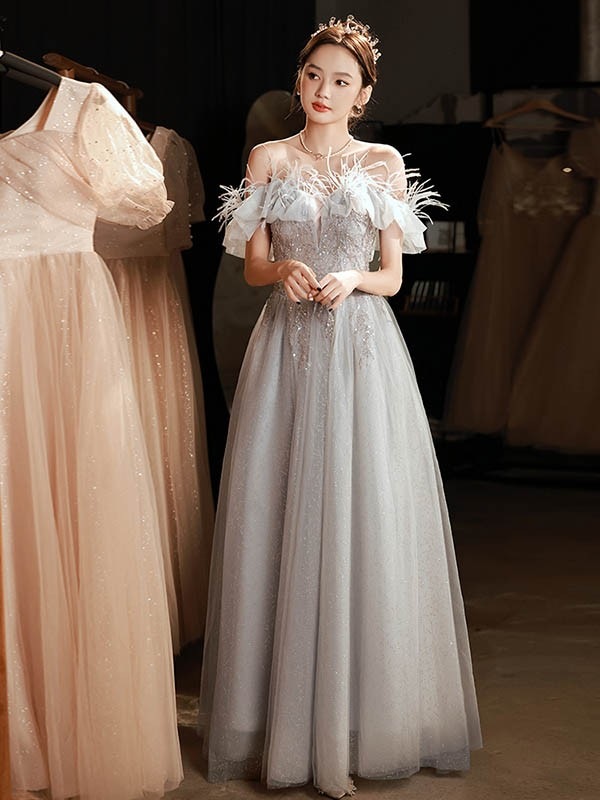 ドレス オフショルダー 大人 ピアノ 発表会 ロングドレス 演奏会 結婚