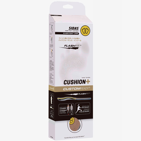 シダス SIDAS 衝撃吸収インソール クッションプラス CUSHION+ 3195051 オールラウンド中敷き フラッシュフィット シダス SIDAS 衝撃吸収インソール クッションプラス CUSHION+ 3195051 オールラウンド中敷き フラッシュフィット