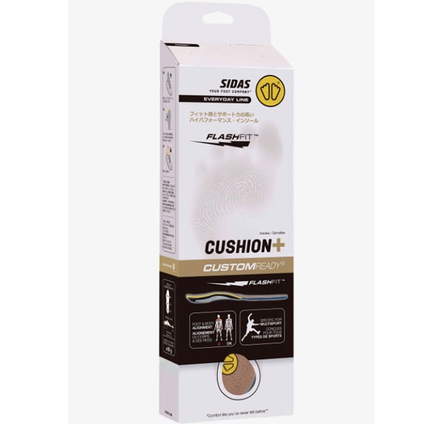 シダス SIDAS 衝撃吸収インソール クッションプラス CUSHION+ 3195051 オールラウンド中敷き フラッシュフィット シダス SIDAS 衝撃吸収インソール クッションプラス CUSHION+ 3195051 オールラウンド中敷き フラッシュフィット
