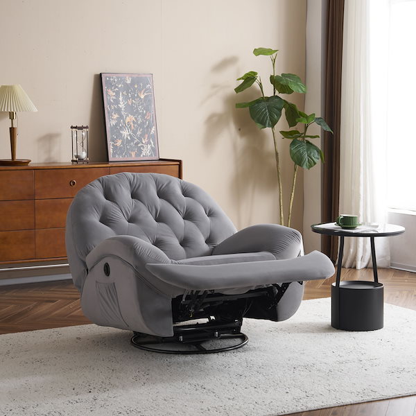 Qoo10] 電動1人掛けソファー リクライニングチェ