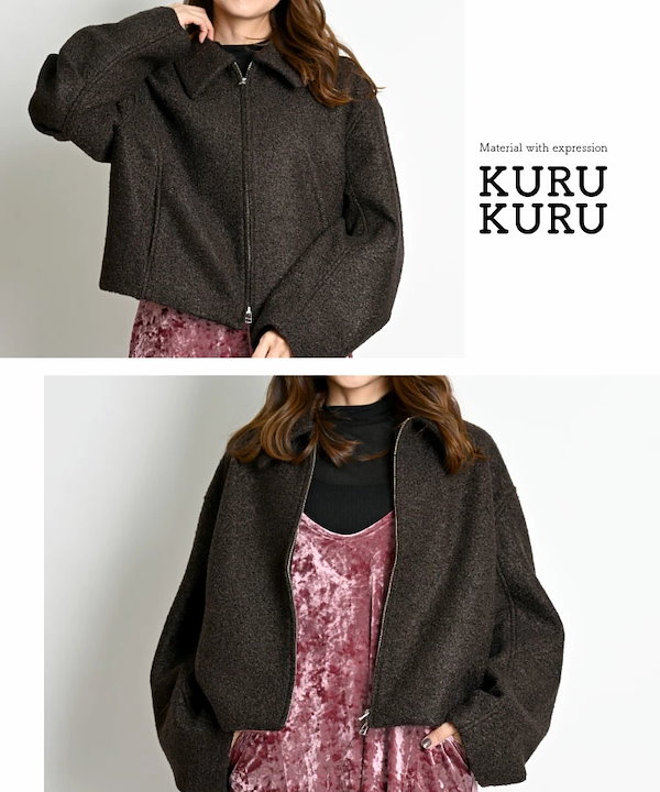 Qoo10] ブルゾン レディース アウター コート