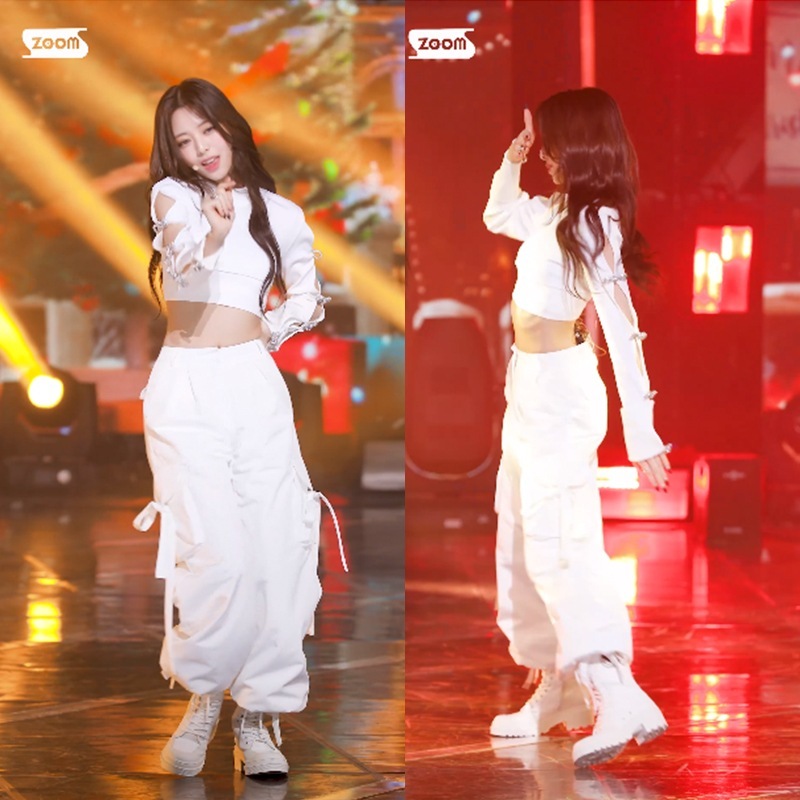 Itzy ジャズ ダンス パフォーマンス コスチューム Jazz ストリート ダンス ヒップホップ パフォーマンス コスチューム スーツ Kpop