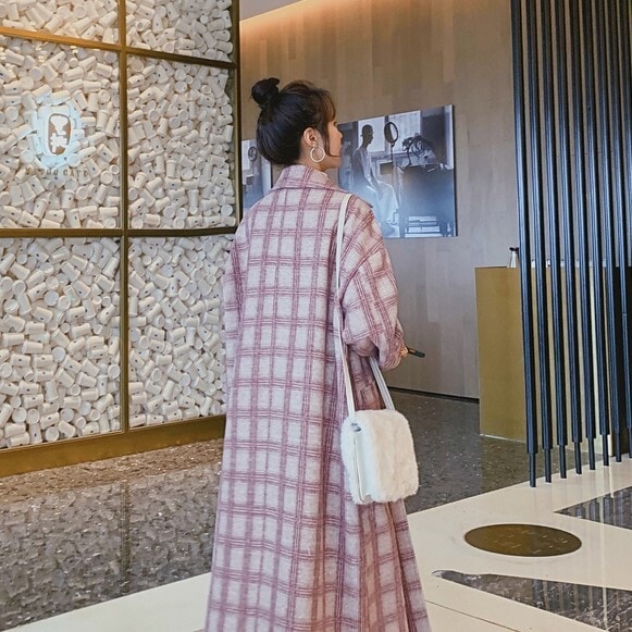 アウター コート ロングコート ロング丈 襟付き かわいい 大人可愛い きれいめ シンプル カジュアル 大人 上品 おしゃれ レトロ 大人女子 こなれ感 ラブリー キュート 主役級 存在感 チェック柄