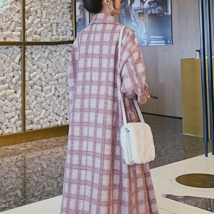 アウター コート ロングコート ロング丈 襟付き かわいい 大人可愛い きれいめ シンプル カジュアル 大人 上品 おしゃれ レトロ 大人女子 こなれ感 ラブリー キュート 主役級 存在感 チェック柄