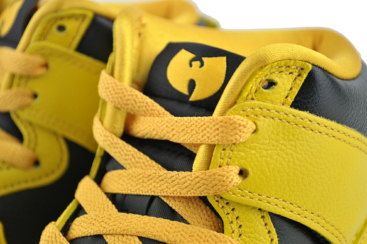 ダンク ハイ プレミアム ウータン クラン Killa Beez ブラック ポレン イエロー hj4320-001