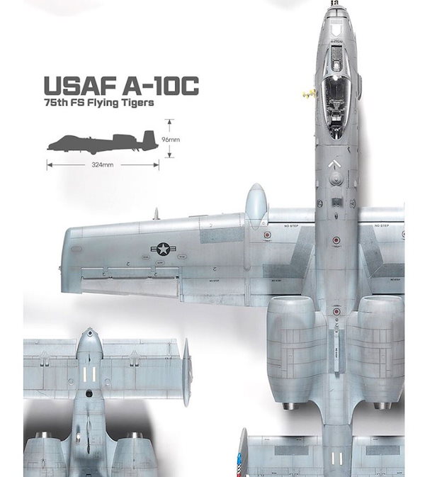 Qoo10] アカデミー 1/48 USAF A-10