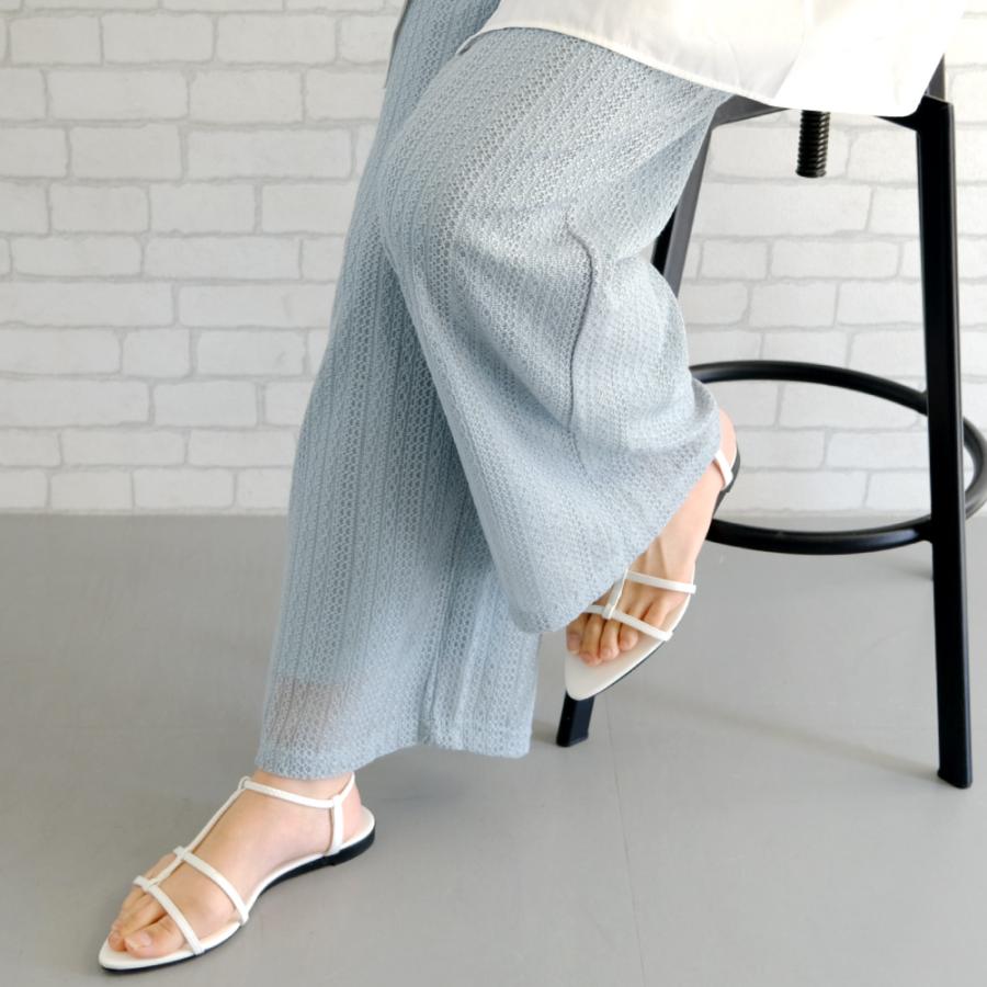 【迅速出荷】販売最低価 ! クロシェレースストレートパンツ 春 夏 秋 M L レディース 【迅速出荷】販売最低価 ! クロシェレースストレートパンツ 春 夏 秋 M L レディース