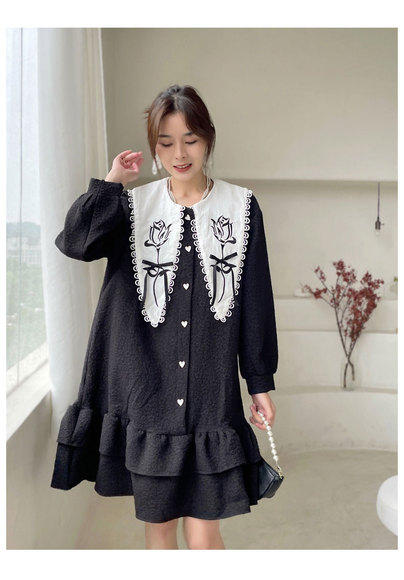 フラワードールカラーフリルワンピース フリルワンピース ティアードスカート ワンピース ドレス ブラ フラワードールカラーフリルワンピース フリルワンピース ティアードスカート ワンピース ドレス ブラ