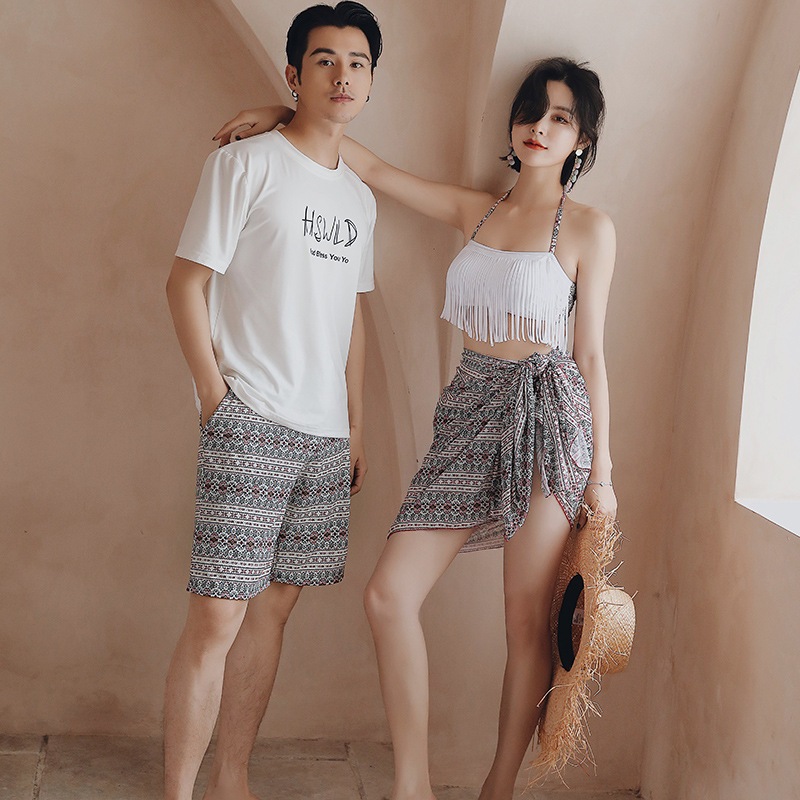 水着 スリーピース レディース水着 メンズパンツ カップルセット ペア水着 水着 スリーピース レディース水着 メンズパンツ カップルセット ペア水着