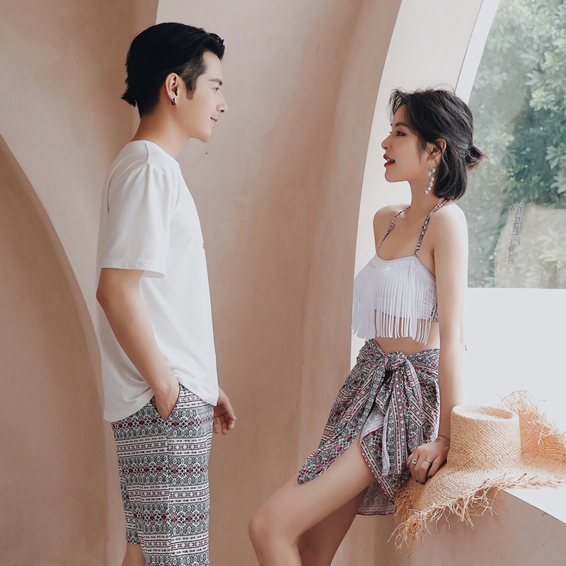 水着 スリーピース レディース水着 メンズパンツ カップルセット ペア水着 水着 スリーピース レディース水着 メンズパンツ カップルセット ペア水着