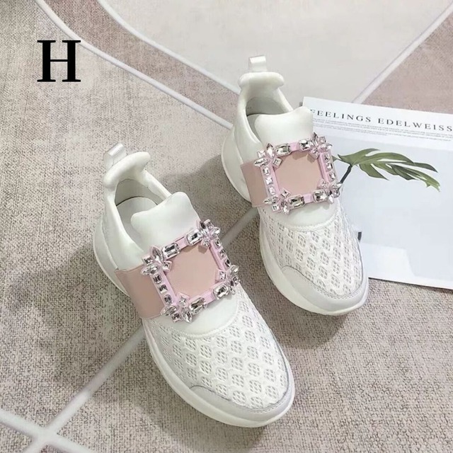 レディース クリスタルビジュースニーカー キラキラビジュー厚底スニーカー レディース クリスタルビジュースニーカー キラキラビジュー厚底スニーカー
