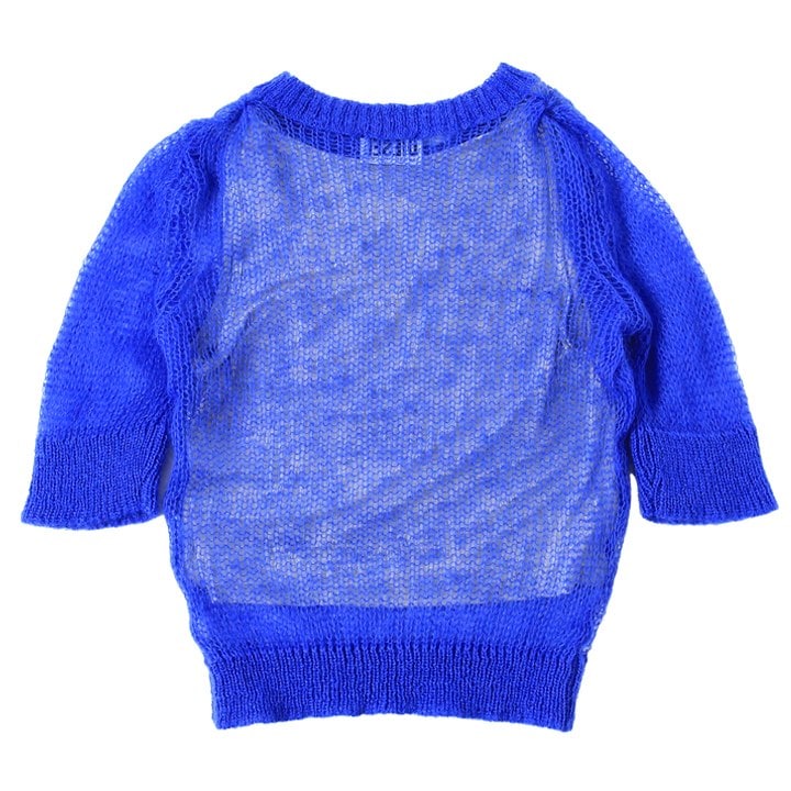 ニットレイヤードタンクトップ レディース M-ORANGE スリムフィット クロップド die-l-t-f4-653