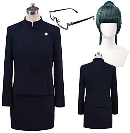 コスプレコスチュームスペルファイティング全元真希コスプレコスチュームウィッグメガネ付き制服学園まつり コスプレコスチュームスペルファイティング全元真希コスプレコスチュームウィッグメガネ付き制服学園まつり