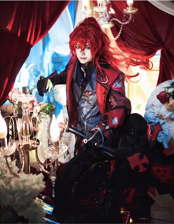 原神 げんしん Genshin Diluc Ragnvindr ディルックラグヴィンド コスプレ衣装 コスチューム