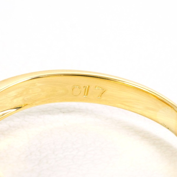 K18 18金 YG イエローゴールド リング 指輪 15号 ダイヤ 0.17 ジュエリー 中古 K18 18金 YG イエローゴールド リング 指輪 15号 ダイヤ 0.17 ジュエリー 中古