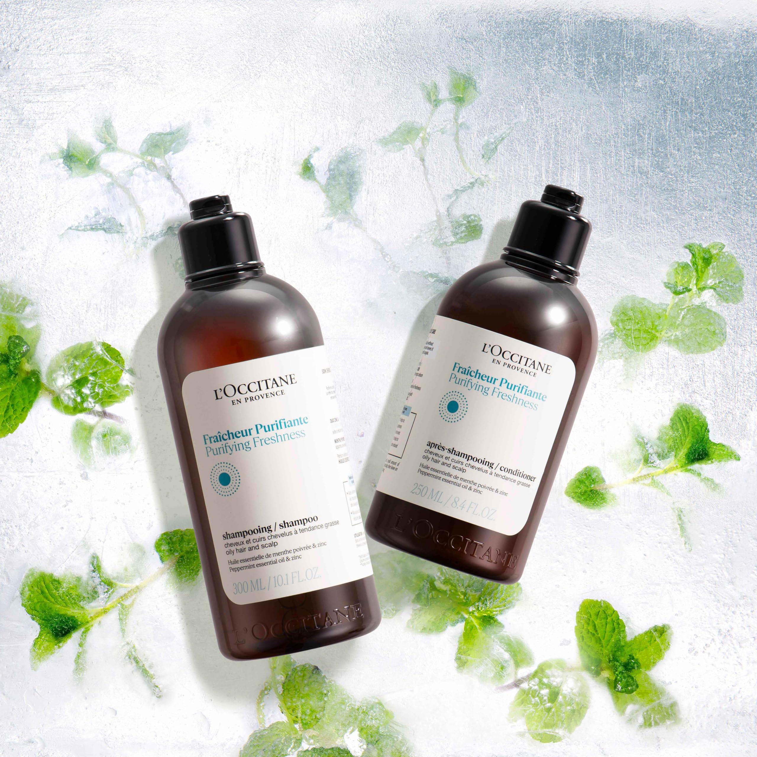 ロクシタン(LOCCITANE) ピュアフレッシュ シャンプー 500mL クール ひんやり 女性用 男性用 メンズ 人気 スカルプケア ファイブハーブス ピュアフレッシュネスシリーズが処方を変えて