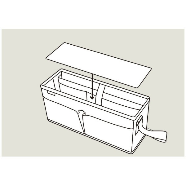 （まとめ買い）BIZRACK PC/ツール収納バッグ グレイ カハ-BRSB130-1 [x3]