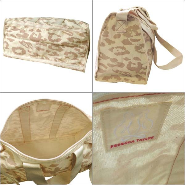 REBECCA TAYLOR レベッカテイラー レオパード 2way ハンド　ショルダーバッグ
