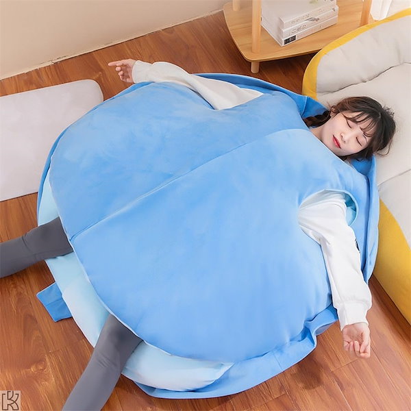 AiO JAPAN] 着ぐるみ 亀 甲羅 緑こうら 100cm クッション
