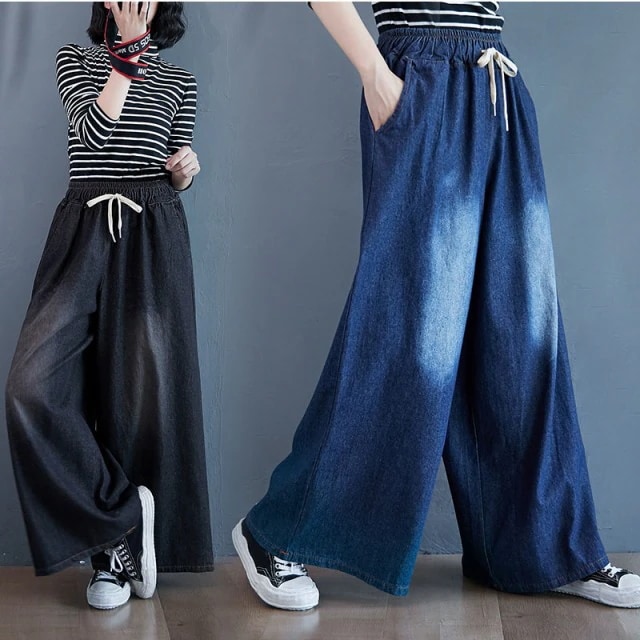 【20点セット】【急速出荷】ワイドパンツ レディース ロング パンツデニムパンツサルエルパンツ春夏秋 ズボン